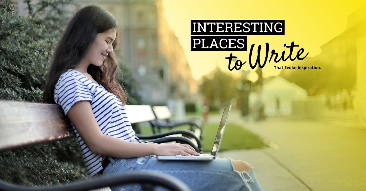 interesting places to write that evoke inspiration