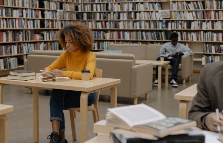 library is not just a place for reading