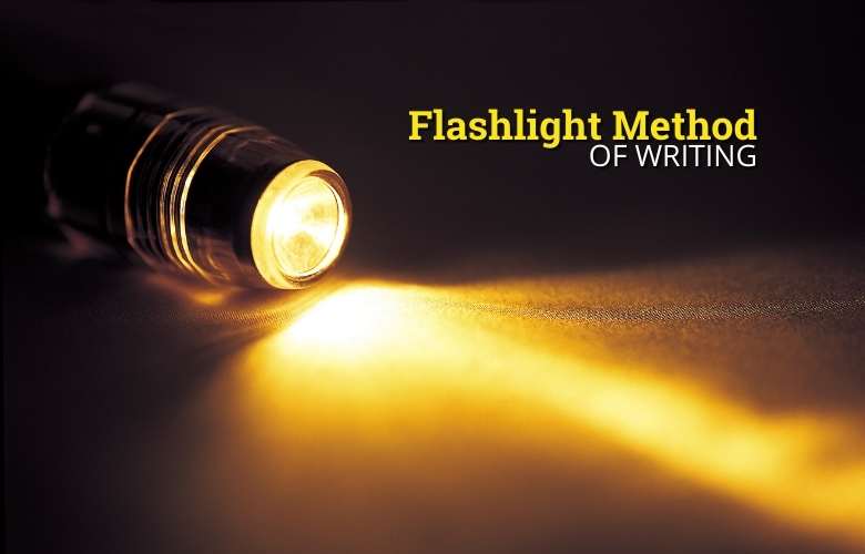 flashlight method of writing