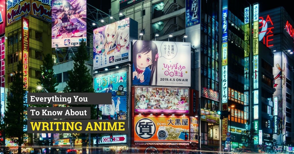 writing anime