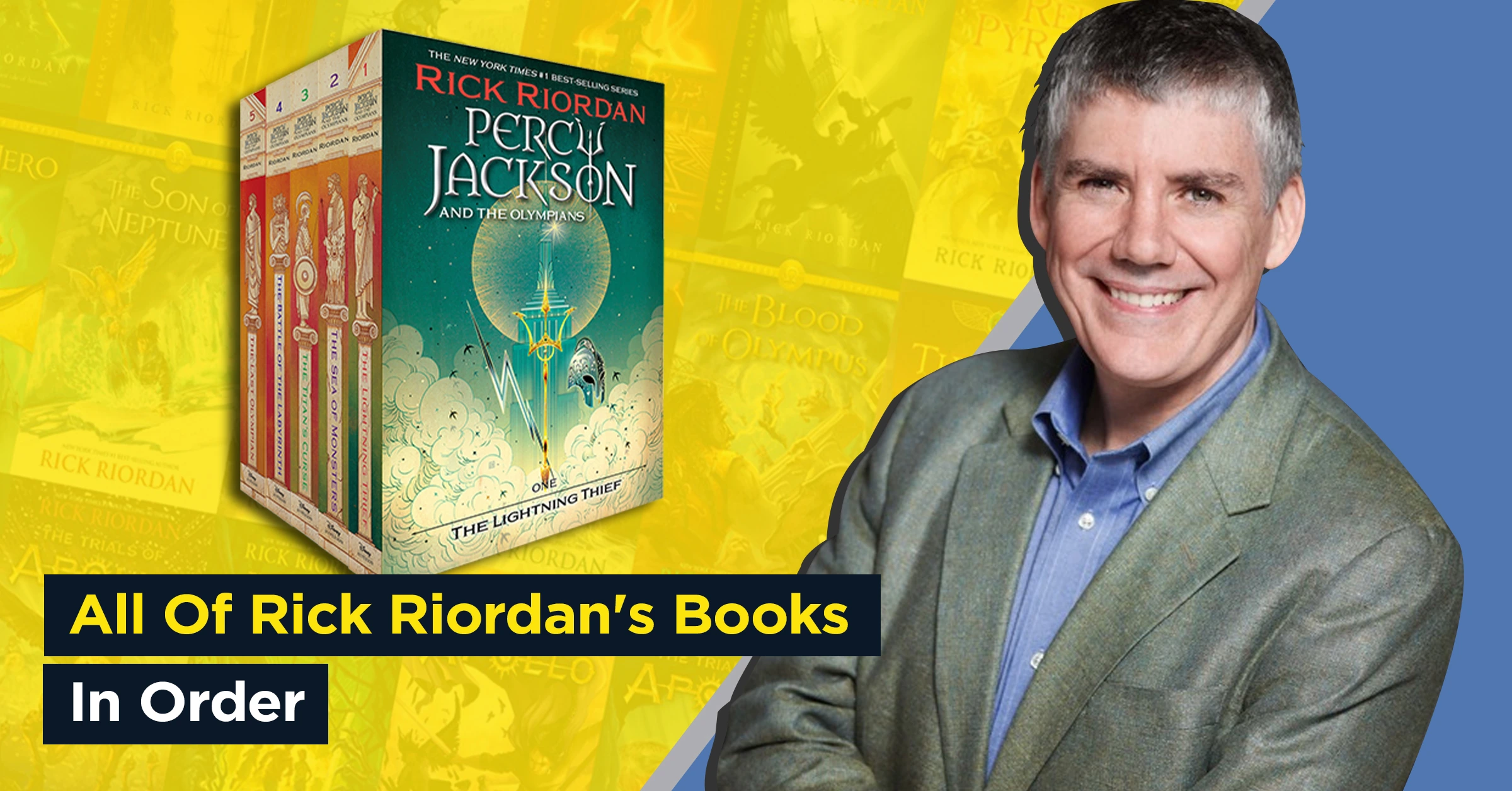 all of rick riordans books in order