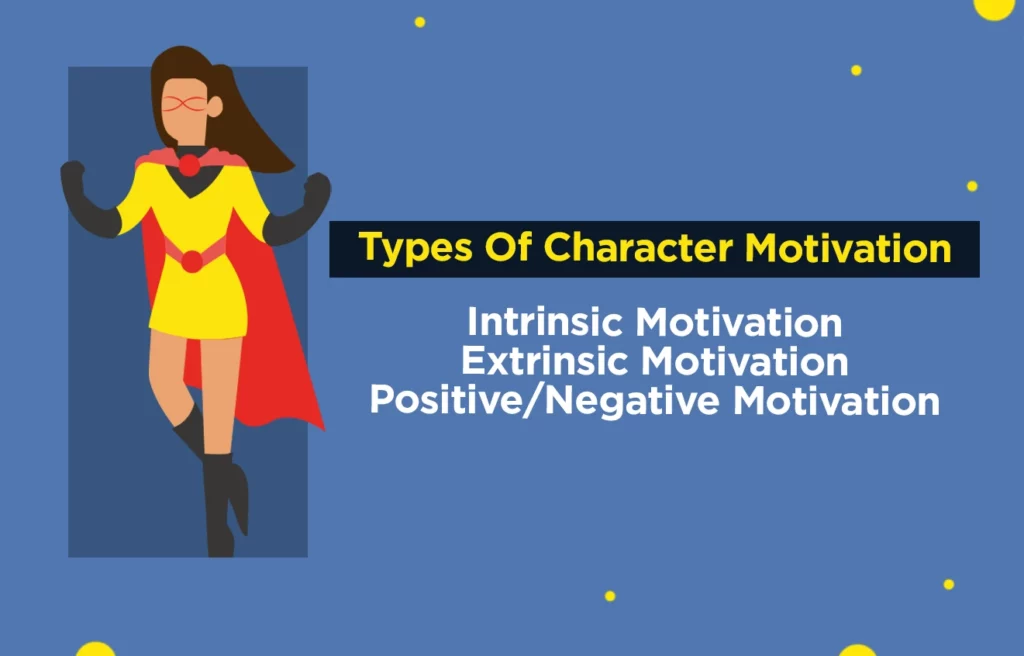 3 types of character motivation