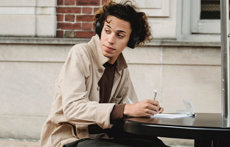 listing down some ideas he saw on the streets.