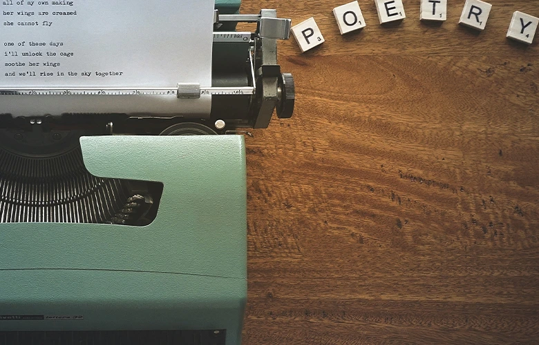 Adjusting the paragraph structure by breaking the text down into poetic lines