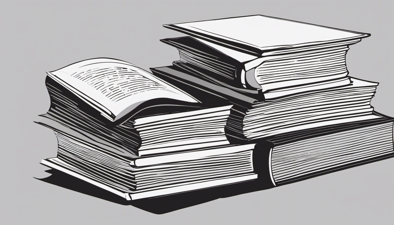 An image of a stack of books, with the top book being a collection of short stories